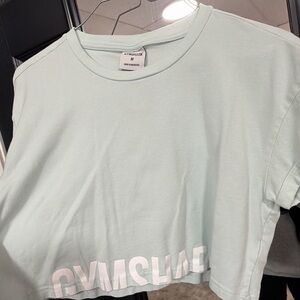 Gymshark Mint Green Crop Top